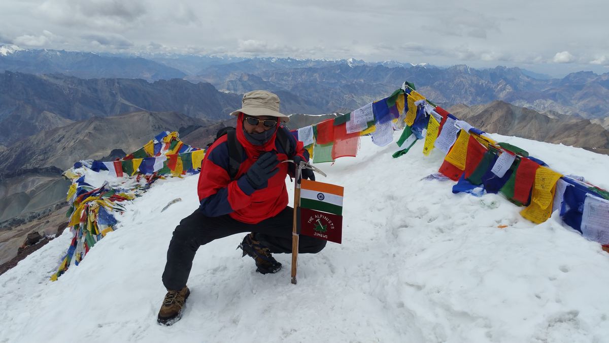 Summit of Stok Kangri